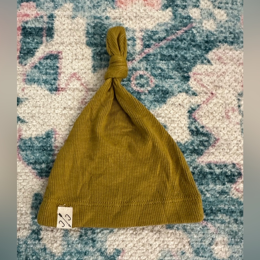Childhoods Clothing infant beanie Mustard Yellow